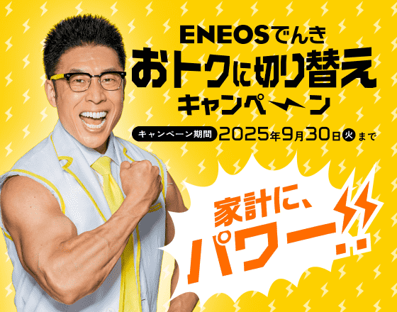 家計にパワー!! おトクに切り替えキャンペーン