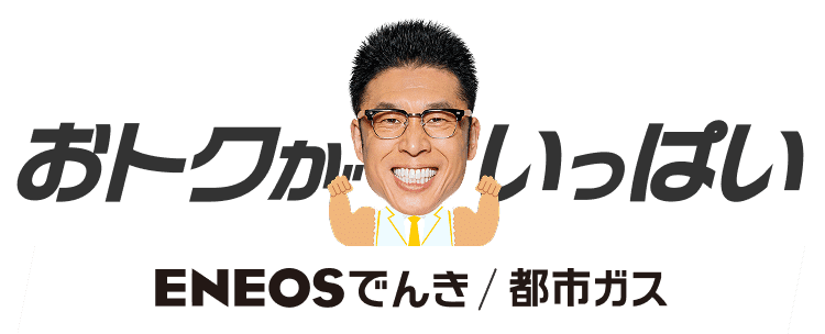 おトクがいっぱい ENEOSでんき/都市ガス